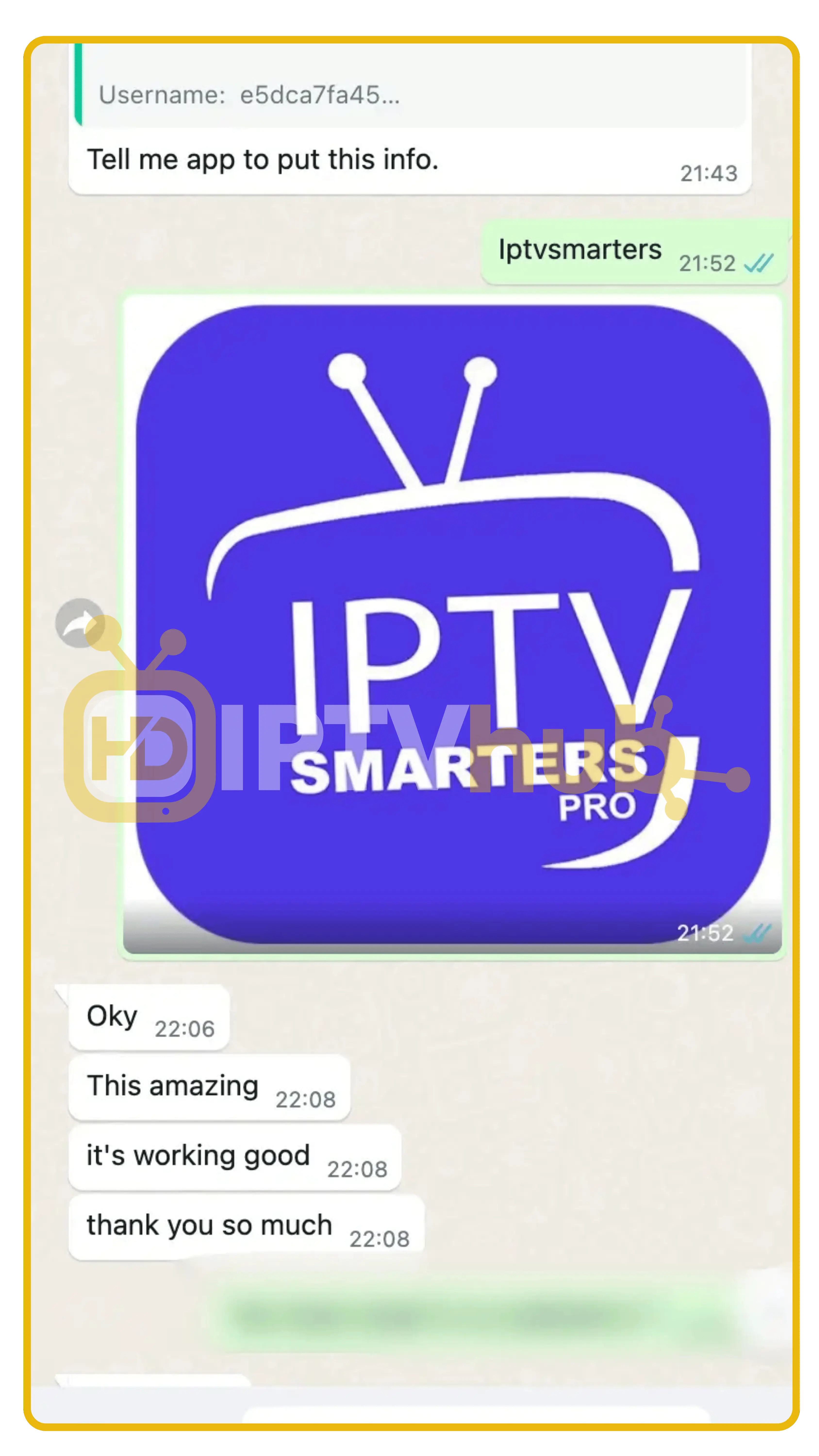 Customer testimonial screenshot 10