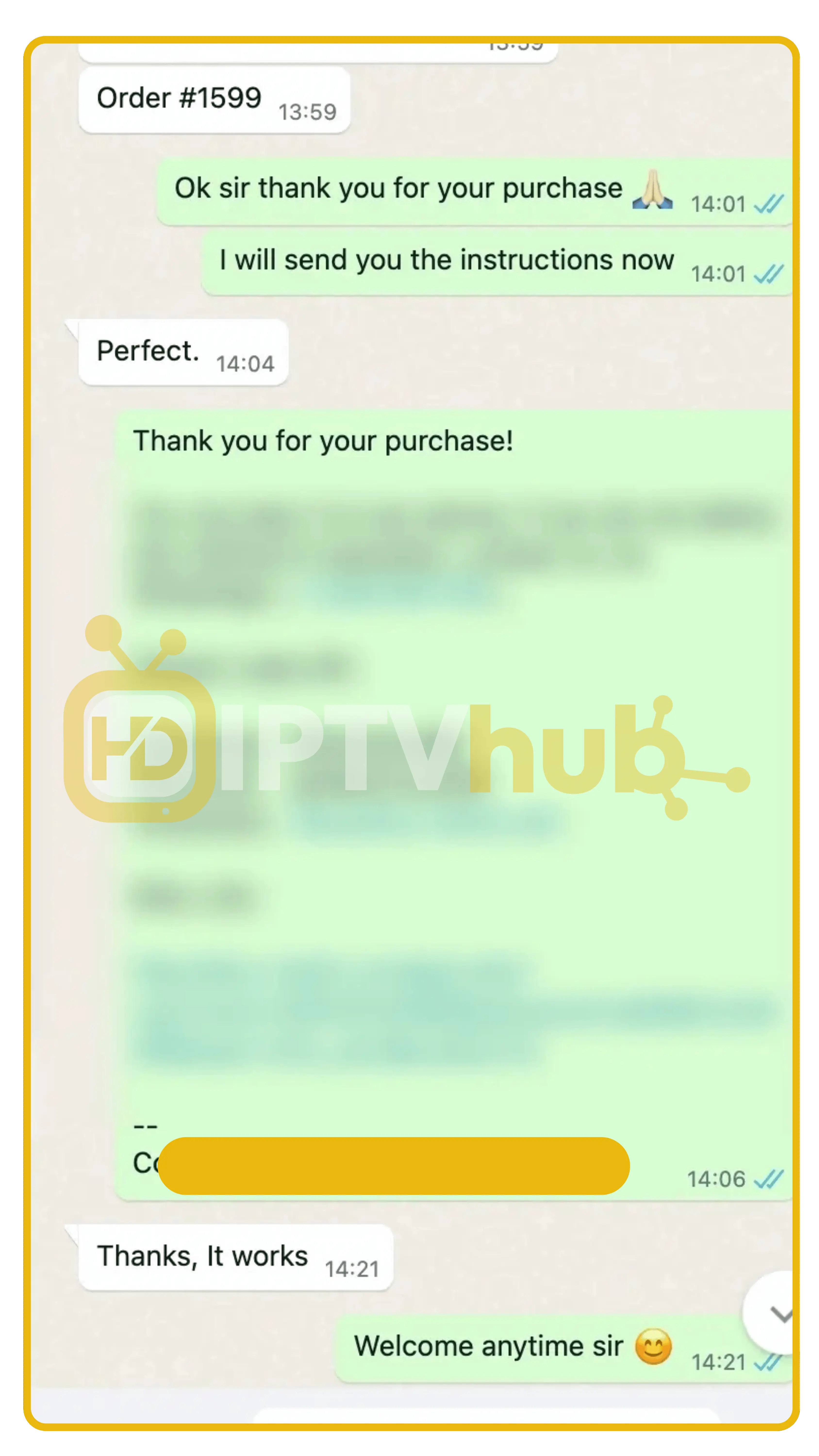 Customer testimonial screenshot 4