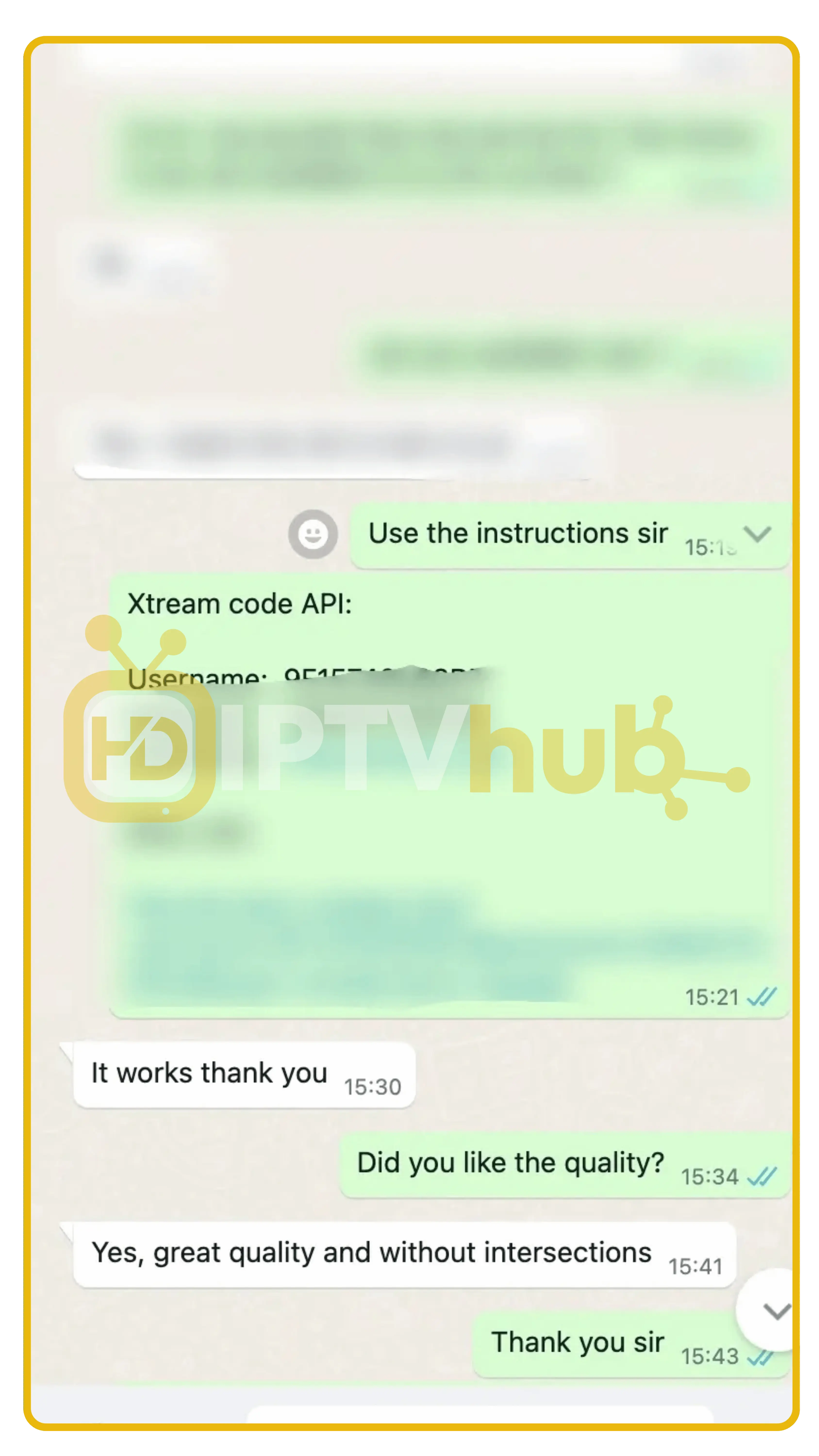 Customer testimonial screenshot 6