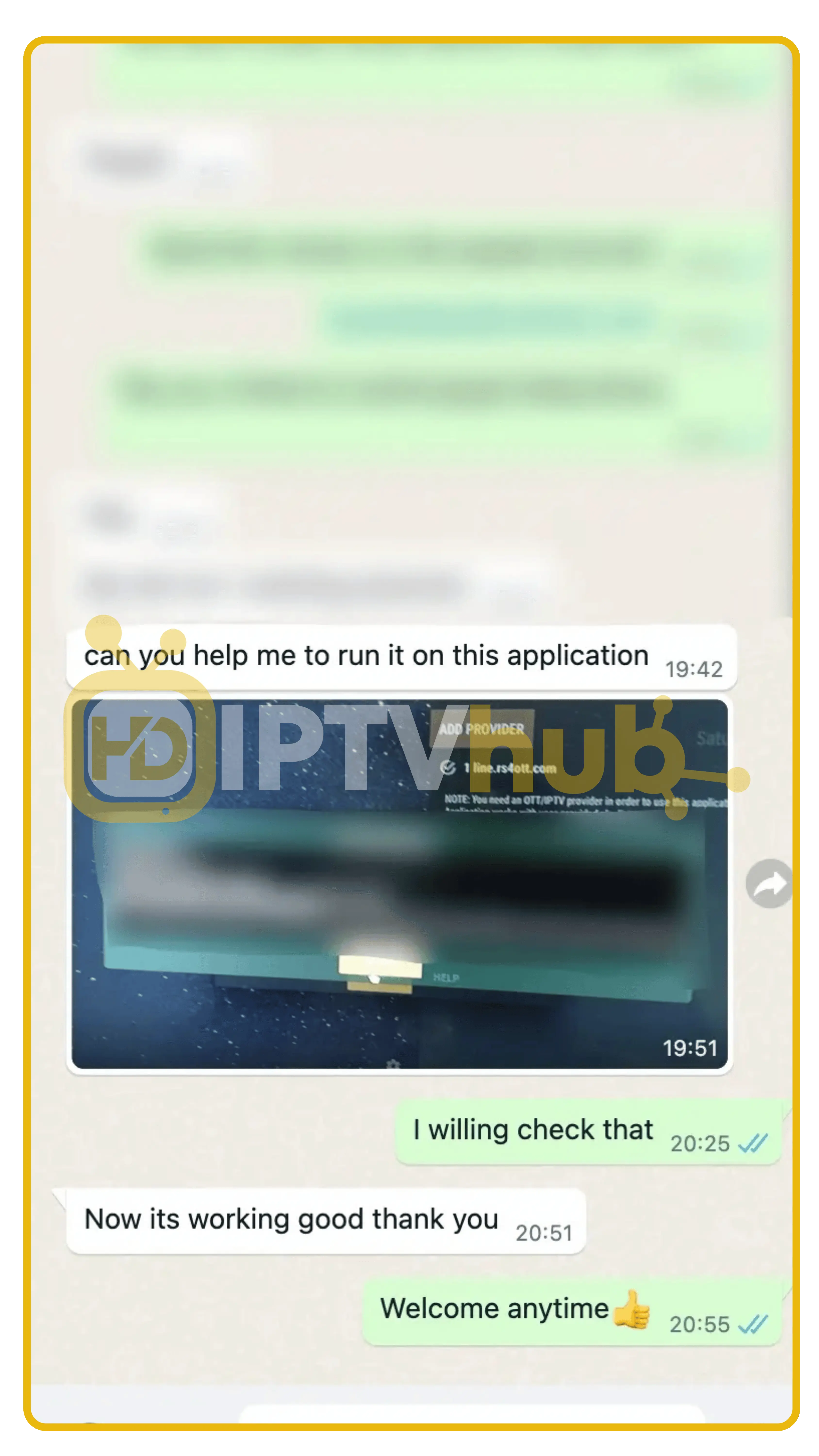 Customer testimonial screenshot 8