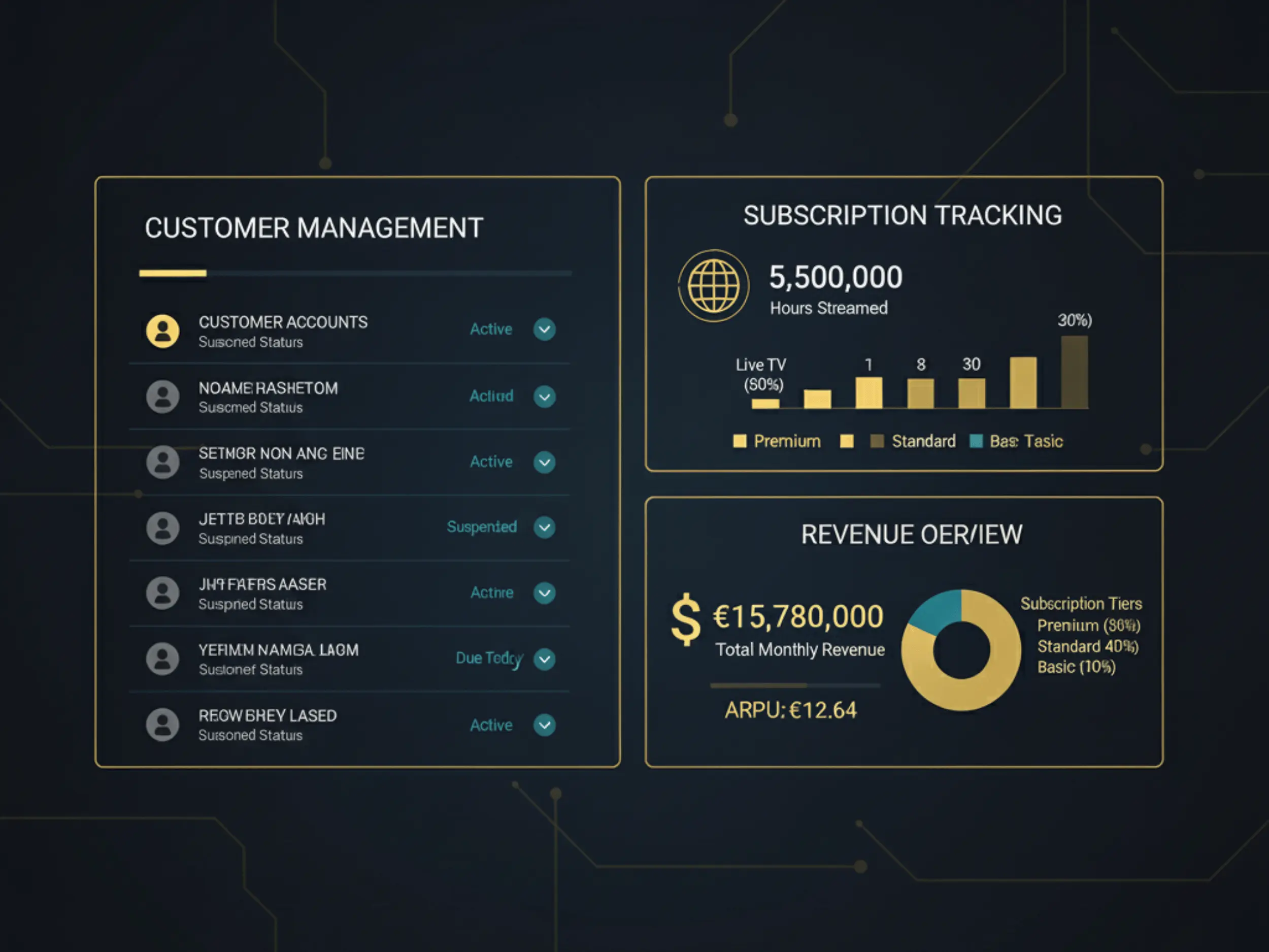 IPTV Customer Management - IPTV reseller tools for customer support