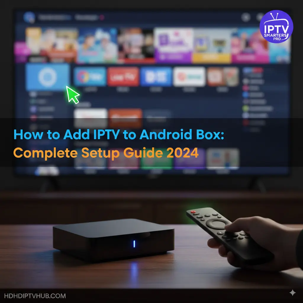 How to Add IPTV to Android Box: Complete Setup Guide 2024